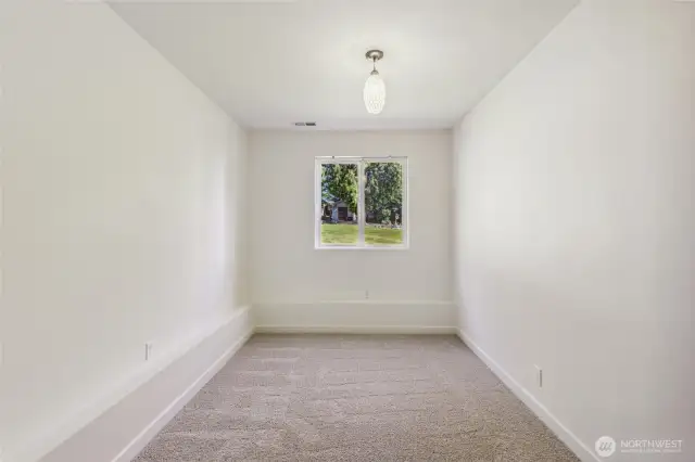 Room lower level- extra guest space, workout room, hobby space