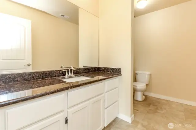 Upstairs bathroom.