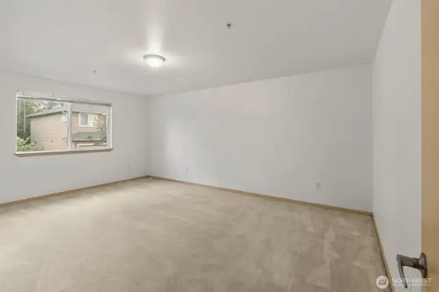 Primary suite includes full 5-piece bath with walk-in closet and soaking tub.