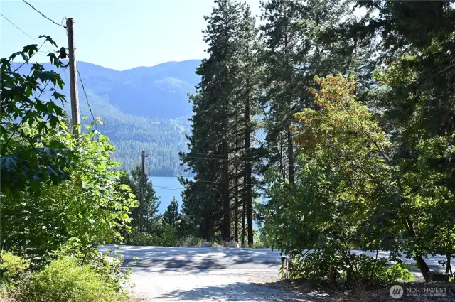 View of Lake Wenatchee