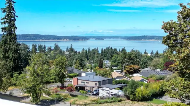 View of the sound from most/all windows in the rear of the home, never gets old! Simply gorgeous.