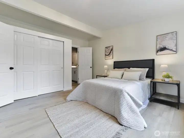 Spacious Primary bedroom