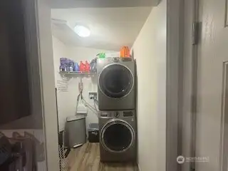 Laundry room off of Kitchen