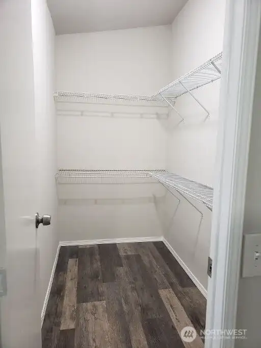 Very Nice Roomy Primary Master Walk In Closet.