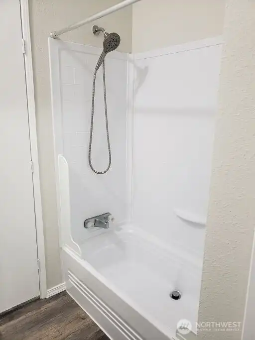 Another View of the Main Guest Bathroom Showing the Newer Shower / Tub Combination.