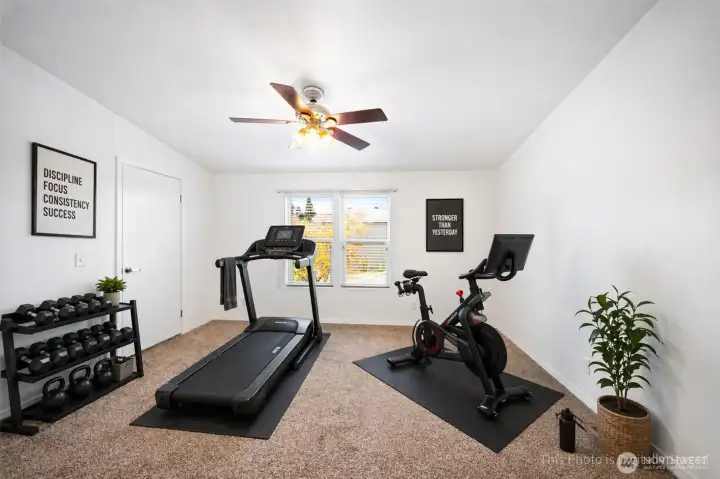 Bedroom One with virutal staging