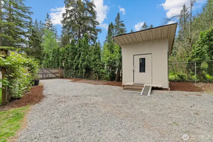 This home has plenty of room for additional parking or even a boat or RV.  Zero restrictions here, just options!