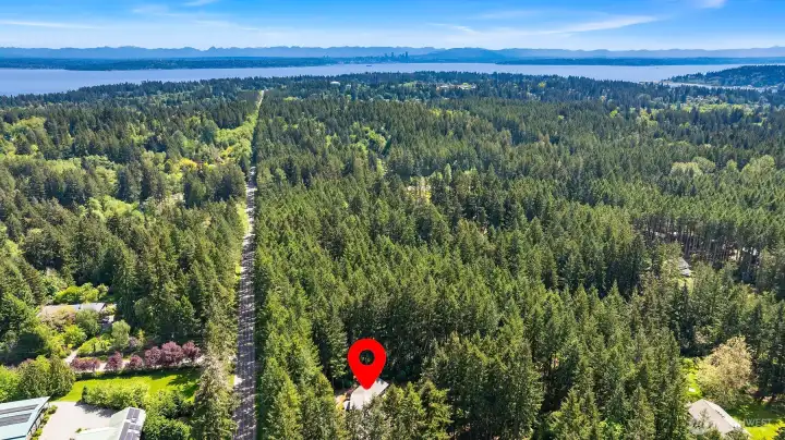 Looking toward Seattle