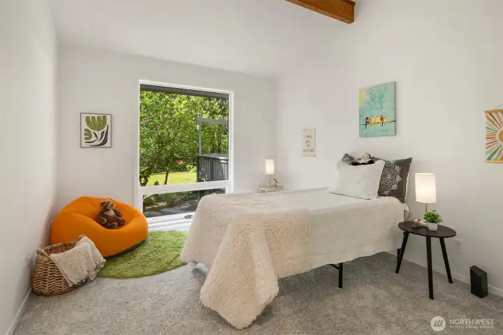 Second Bedroom, Adjacent to the Primary with 3/4 Bathroom in the Hall