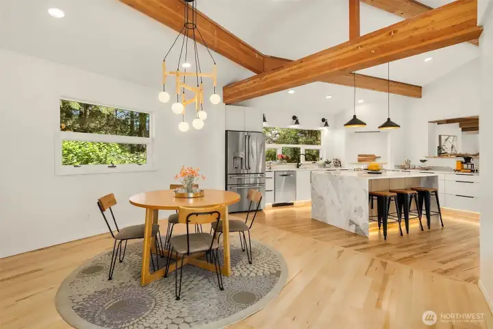 Dining Room and Kitchen Space