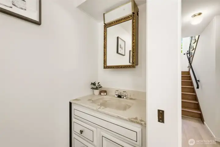 Lower Level Half Bathroom