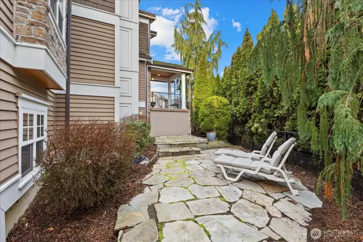 Backyard patio