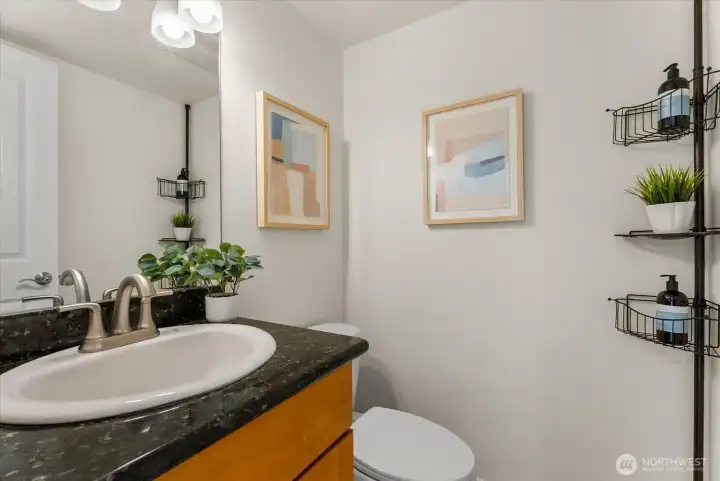 Main floor powder room Main floor powder room