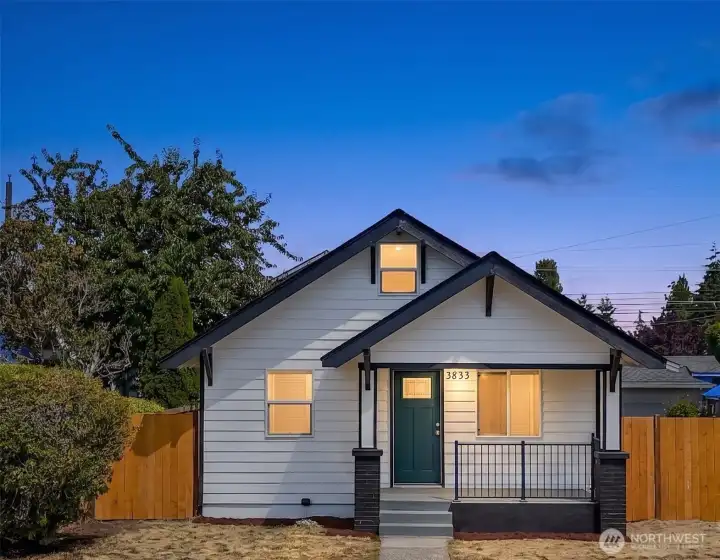 Welcome home to the best value in Tacoma! Thoughtfully updated inside and out, this move in ready home offers a bright, open layout designed for comfortable everyday living. The refreshed kitchen features brand new stainless steel appliances and flows seamlessly into the main living area, ideal for relaxing or entertaining.  Enjoy a fully fenced yard with convenient alley access, offering space to garden, play, entertain, or simply unwind. The oversized one car garage provides excellent parking, storage, workshop, or hobby space, with potential for future use. Buyer to verify all possibilities.  Major improvements include a new roof, new water heater, new wall heaters, new electrical panel, newer siding and windows, new lighting, and new flooring. Fresh interior and exterior paint complete the home’s clean, updated feel.