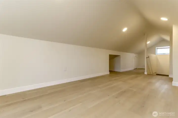 Spacious 3rd bedroom is upstairs