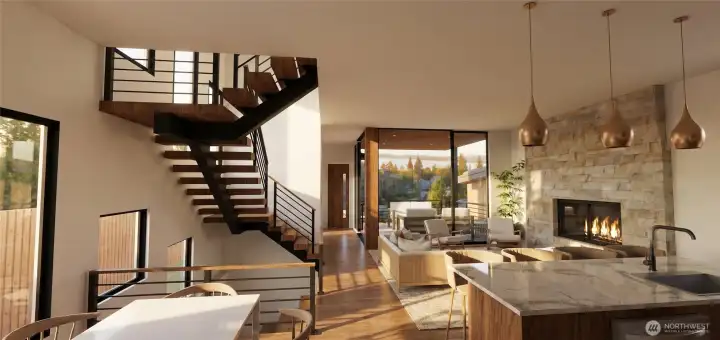 Rendering ~ Interior of Future Designed Home