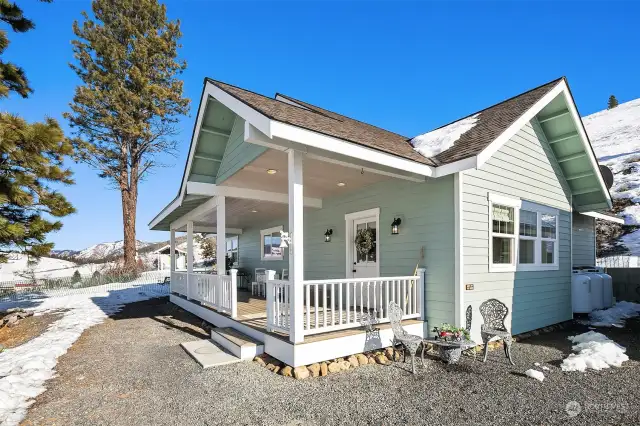 This charming newer build home nestles high on the hills that overlook beautiful Swauk Valley off Bettas Road in Cle Elum. Enjoy amazing sunrises and sunsets while hanging loose on your covered front porch deck. This home would be the perfect getaway from the hustle and bustle of city life. You feel so far out, yet only minutes to Cle Elum or Ellensburg.