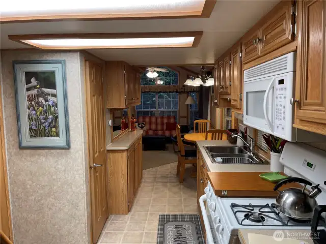 Spacious inside