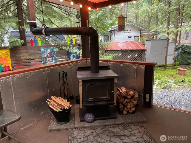 Woodstove to keep you warm