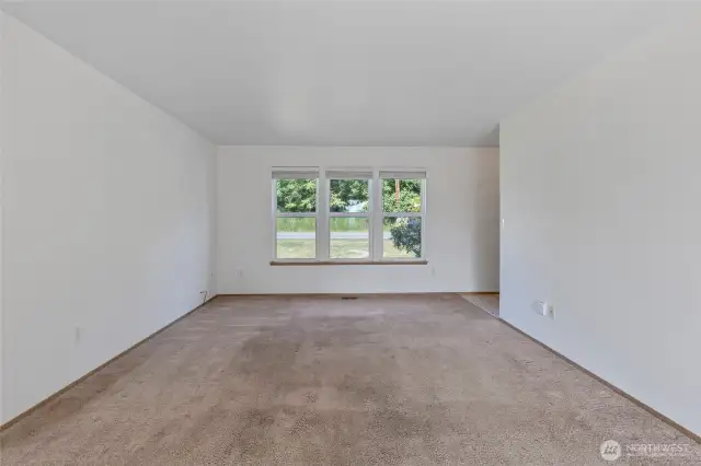 Looking back towards the living room.