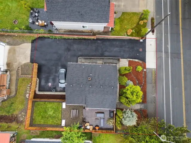 Brand new asphalt driveway!