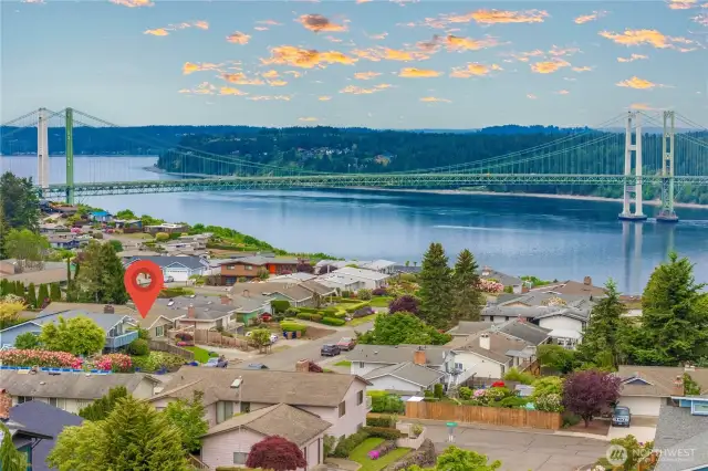 Aerial View of your home and the Narrows