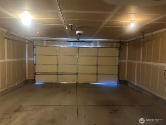 Large empty garage