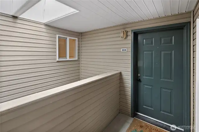 Unit entrance