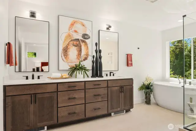 Photo of staged model for reference.