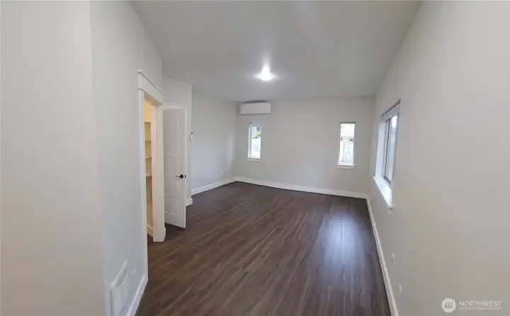 Main floor master bedroom