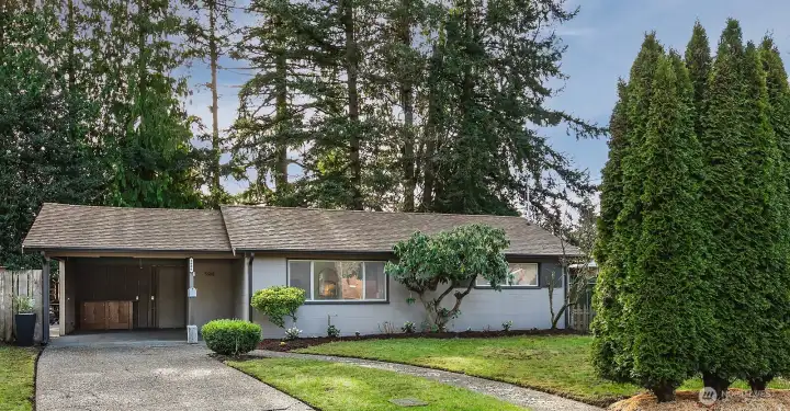 First time on the market in over 40! This meticulously maintained home is an amazing place to call home. Charming single-level home in the heart of Mountlake Terrace. Carport could be converted into living space or full garage.