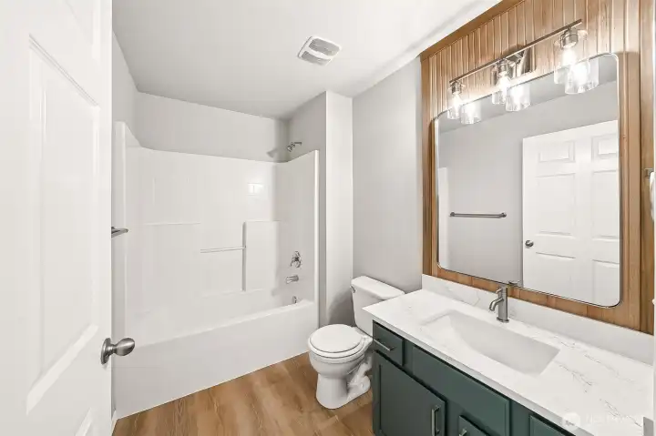 Main bath also has been beautifully updated.