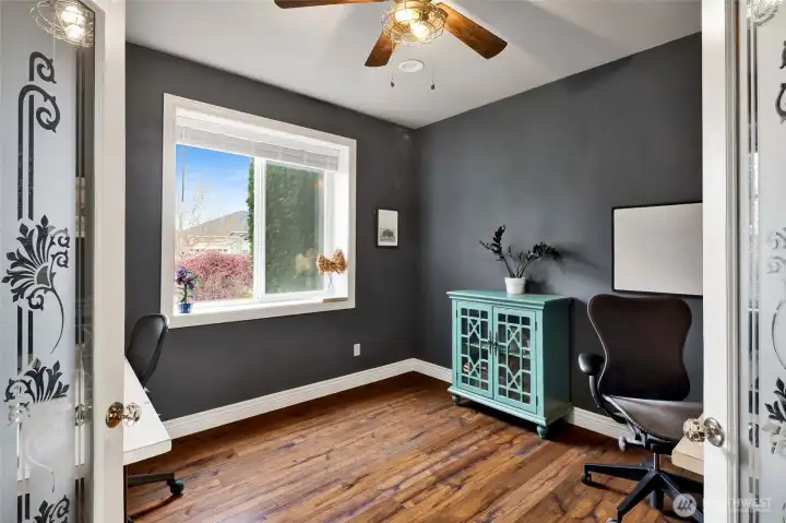 Private office space ideal for work or study