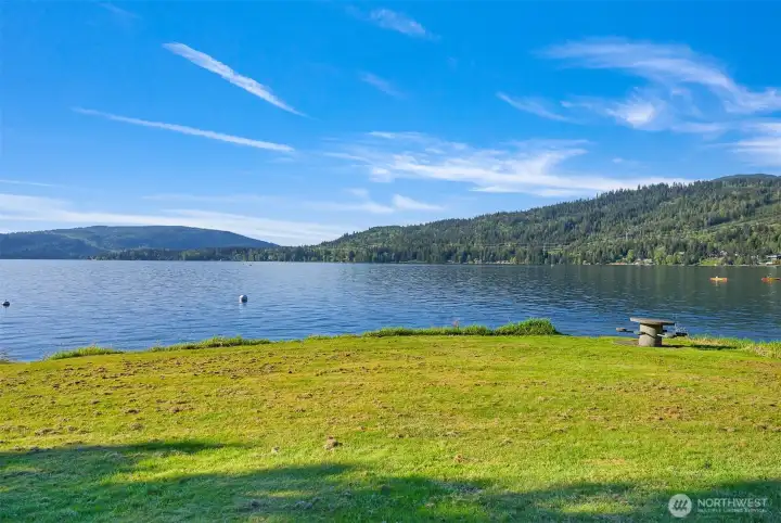 N. Point Park  which provides space to enjoy the shoreline, kayaking, and lake activities.