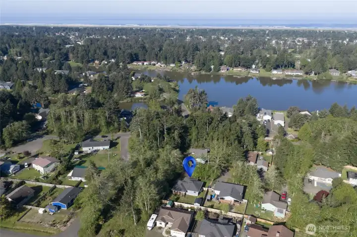 Just 2 blocks from the lake