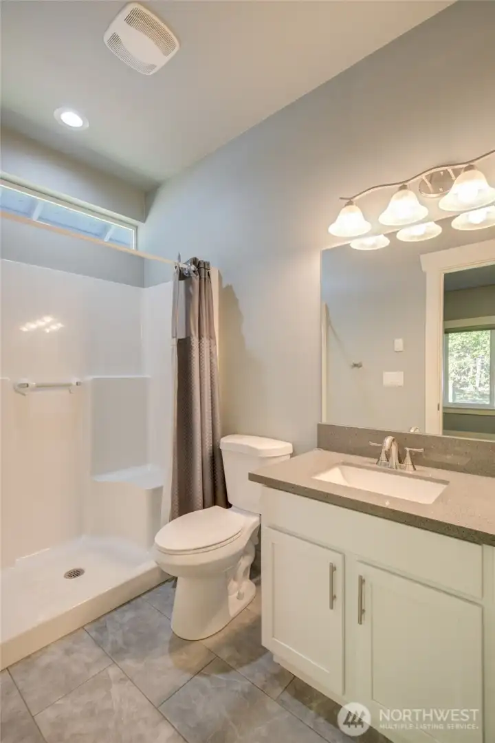 Three quarters bathroom