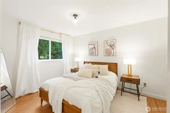 Second bedroom upstairs.
