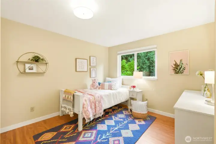 Third bedroom upstairs.
