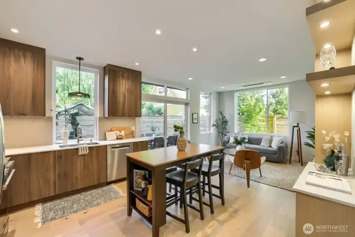 The flexible floor plan allows for your personal touch.