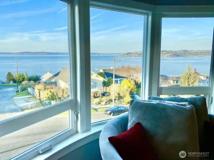 Gorgeous views of Puget Sound