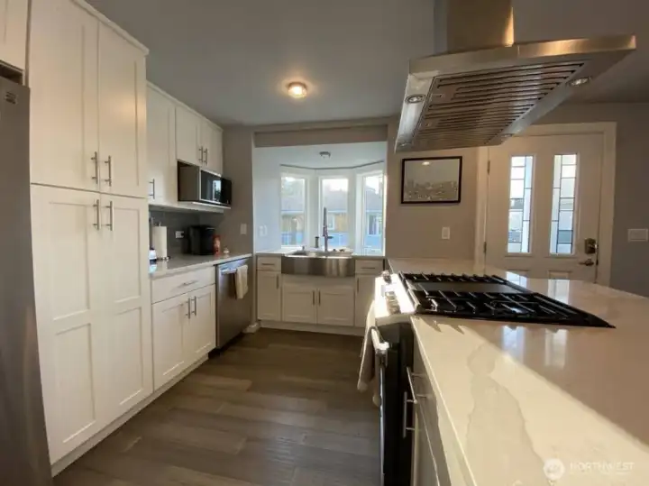 Unit A fully updated kitchen