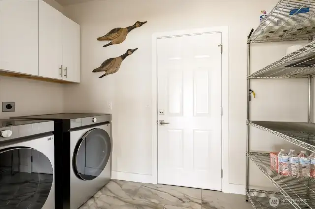 Laundry room with storage, it's a thing of beauty.