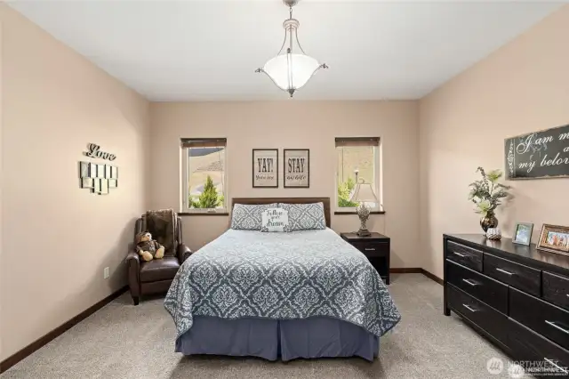 Bedroom #3 with closet.