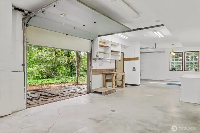 Or leave it as a workshop and second garage