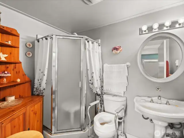 3/4 Bath on Main Level