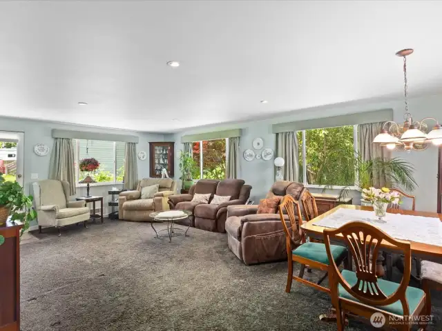 Bonus Room with Dining Area and tons of Windows