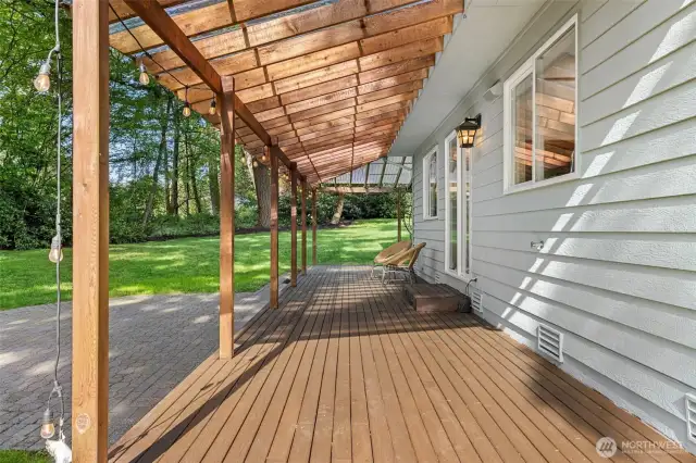 Covered Deck!