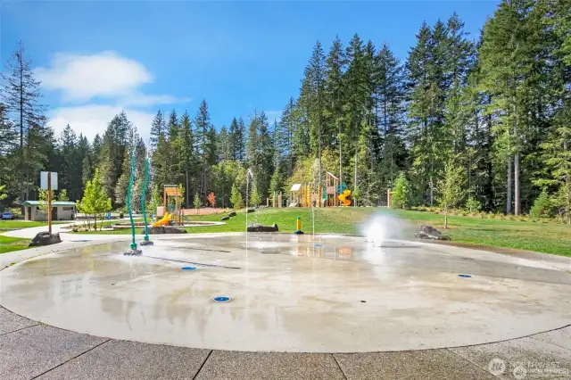 Family fun awaits at this nearby splash park! Surrounded by towering evergreens and a colorful playground, it's the perfect spot for kids to cool off and play on sunny days. Enjoy safe, outdoor recreation in a beautiful Pacific Northwest setting.
