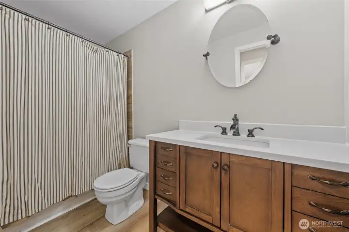 Beautifully designed bathroom.