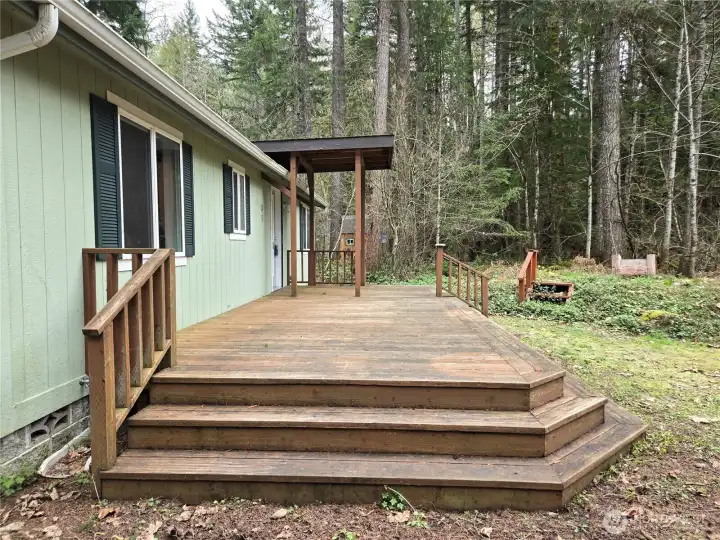 Massive Front Deck